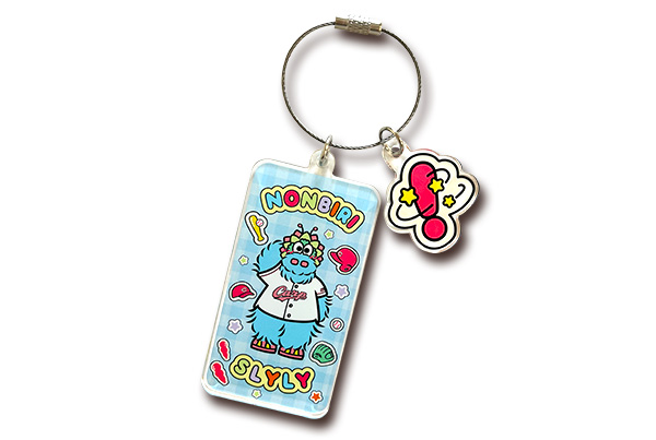２連アクリルキーホルダー（のんスラA）